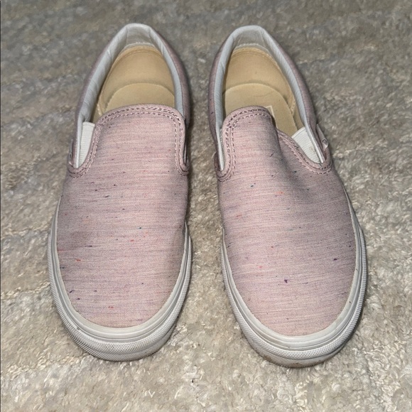 Authentic VANS size 5 women’s pink speckled slip ons - Picture 4 of 5